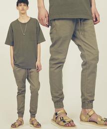 MONKEY TIME | ＜monkey time＞ ST バックサテン スキニー ジョガーパンツ(その他パンツ)