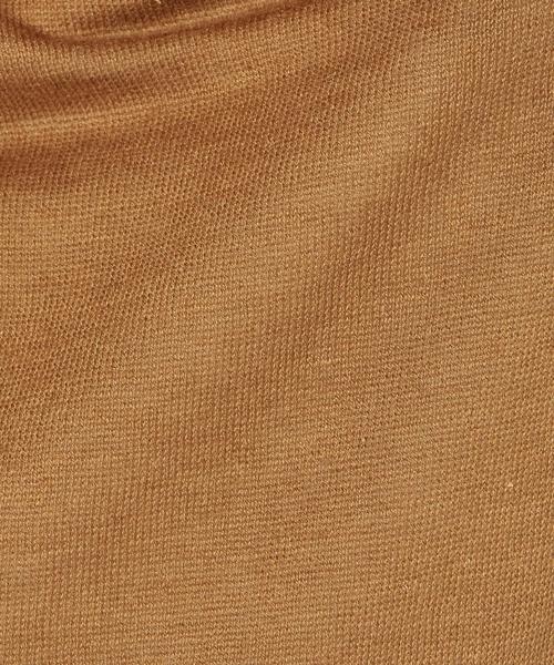 coen（コーエン）の「綿麻Vネックロングカーディガン2（カーディガン/ボレロ・レディース・ホワイト/ブラウン・FREE）」の7枚目の写真