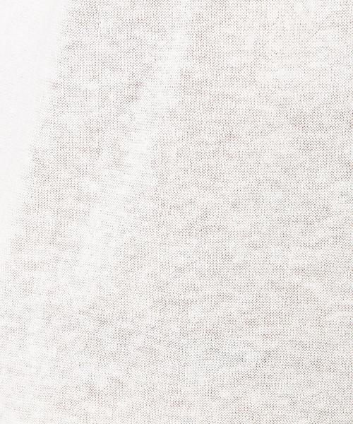 coen（コーエン）の「綿麻Vネックロングカーディガン2（カーディガン/ボレロ・レディース・ホワイト/ブラウン・FREE）」の14枚目の写真