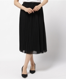 N.（N. Natural Beauty Basic） | シフォンプリーツスカ－ト(スカート)