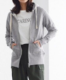 Pierrot | 綿100％ フード付き Wジップ スウェットパーカー(パーカー)