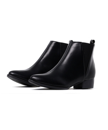 KOBE LETTUCE | デイリーに履けるカジュアル顔が◎ポインテッドトゥフラットヒールサイドゴアブーツ/ショートブーツ/ブーティ[I1070](ブーツ)