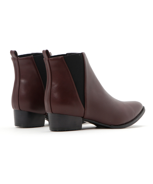 KOBE LETTUCE（コウベレタス）の「ポインテッドトゥフラットヒールサイドゴアブーツ（ブーツ・レディース・ブラウン/ブラック系その他/ベージュ/キャメル/ブラック系その他2/ブラウン系その他・LL/L/S/M）」の11枚目の写真