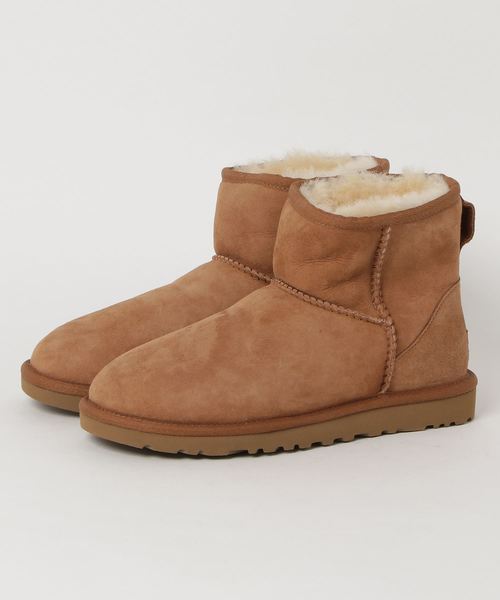 UGG(アグ)の「★UGG Classic mini(ブーツ・レディース・ダークブラウン/ブラウン・7/6/5)」の1枚目の写真