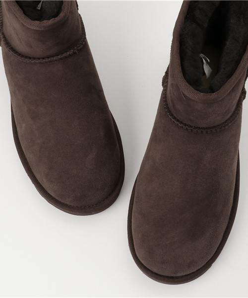 UGG(アグ)の「★UGG Classic mini(ブーツ・レディース・ダークブラウン/ブラウン・7/6/5)」の6枚目の写真