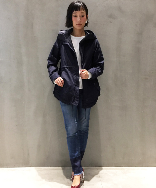 TATRAS(タトラス)の「TATRAS(タトラス)エクスクルーシブモッズコート(モッズコート・レディース・カーキ/ネイビー・2/1/3)」の4枚目の写真