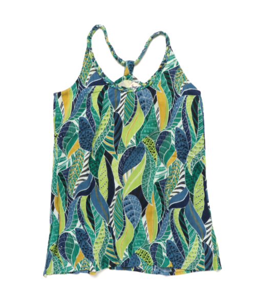 チャイハネ（チャイハネ）の「【チャイハネ】エスニック柄キッズキャミワンピース110cm（ワンピース・キッズ・ブルー/マルチ/ホワイト×ブルー/グリーン/ブラック×ホワイト/オレンジ系その他/ブラック×レッド・FREE）」の5枚目の写真