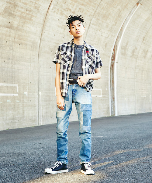 HYSTERIC GLAMOUR（ヒステリックグラマー）の「TALE OF VOODOO ZOMBIES刺繍 半袖ウエスタンシャツ（シャツ/ブラウス・メンズ・レッド系その他/グリーン系その他/グレー系その他・SMALL/MEDIUM/LARGE）」の9枚目の写真