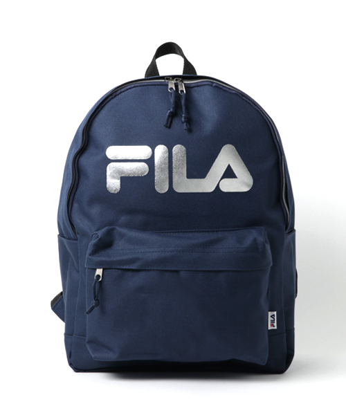 FILA(フィラ)の「WEGO/FILAデイパック(バックパック/リュック・メンズ・ブルー系その他/ネイビー/ブラック/トリコロール/ホワイト/その他1・FREE)」の4枚目の写真