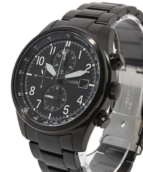 AMERICAN RAG CIE(アメリカンラグシー)の「CITIZEN(101-CZN-CA0244-59E)(アナログ腕時計・メンズ・ブラック・フリー)」の4枚目の写真