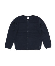 PETIT BATEAU | ウール＆コットンニットカーディガン(カーディガン/ボレロ)