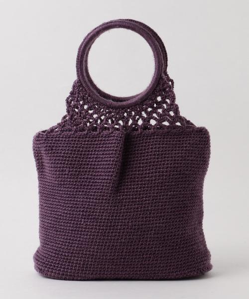 Another Edition(アナザーエディション)の「マルテBAG ◆(ハンドバッグ・レディース・ブラック/パープル/ピンク・FREE)」の1枚目の写真