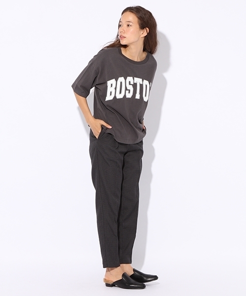 niko and...（ニコアンド）の「TRチェックテーパーパンツ（その他パンツ・レディース・ブラック/ブラウン/チャコール/ベージュ・4/3）」の13枚目の写真