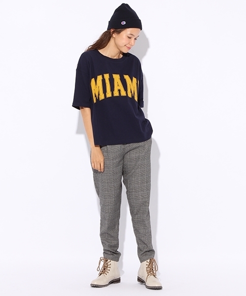 niko and...（ニコアンド）の「TRチェックテーパーパンツ（その他パンツ・レディース・ブラック/ブラウン/チャコール/ベージュ・4/3）」の15枚目の写真