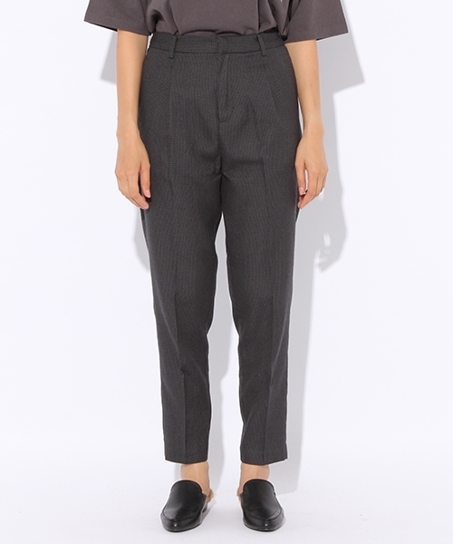 niko and...（ニコアンド）の「TRチェックテーパーパンツ（その他パンツ・レディース・ブラック/ブラウン/チャコール/ベージュ・4/3）」の16枚目の写真