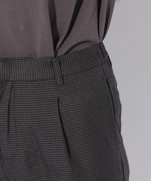 niko and...（ニコアンド）の「TRチェックテーパーパンツ（その他パンツ・レディース・ブラック/ブラウン/チャコール/ベージュ・4/3）」の19枚目の写真