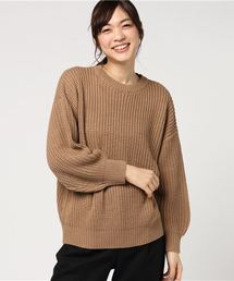 earth music&ecology | ・ざっくり畦ニットプルオーバー(ニット/セーター)