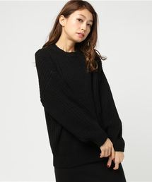 earth music&ecology | ・ざっくり畦ニットプルオーバー(ニット/セーター)