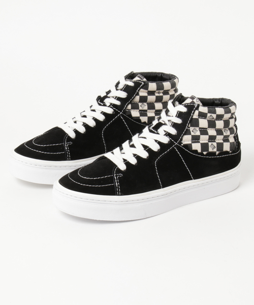 MYne（マイン）の「【MYne】hybrid hi cut sneaker（スニーカー・メンズ・ブラック/イエロー・40/41）」の15枚目の写真