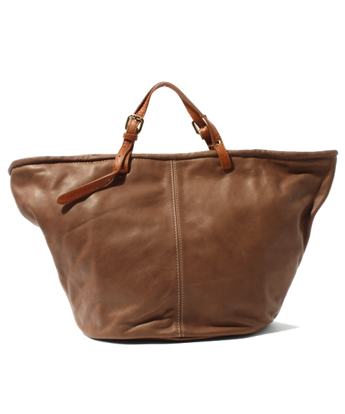 NANO universe（ナノユニバース）の「POPCORN/バイカラーハンドルトート（トートバッグ・レディース・グレイッシュベージュ/ライトブラウン/グレー/ブラック・FREE）」の6枚目の写真