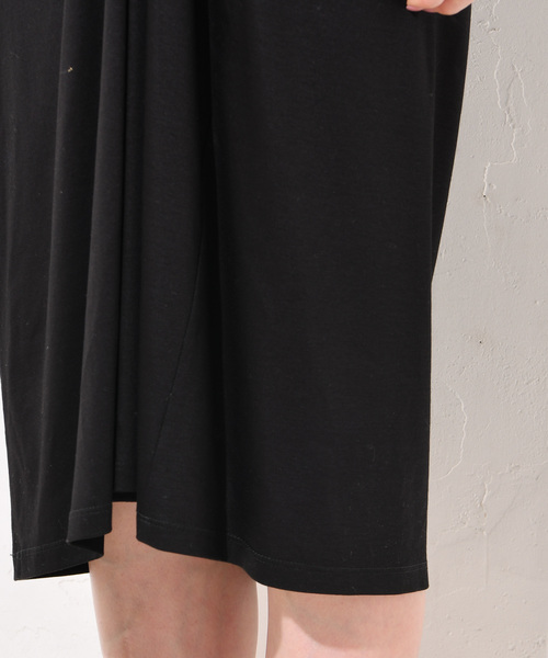 RIVE DROITE（リヴドロワ）の「リヨセルコットンスムースワンピース（ワンピース・レディース・ブラック/カーキ/オレンジ・FREE）」の19枚目の写真