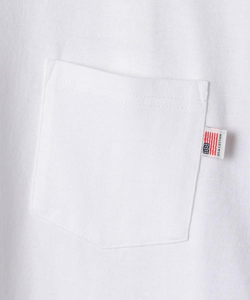 coen（コーエン）の「USAコットンフットボールハーフスリーブT（Tシャツ/カットソー・メンズ・ダークグリーン/ワインレッド/ホワイト・MEDIUM/X-LARGE/LARGE/SMALL）」の7枚目の写真