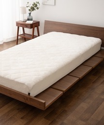 EMOOR（エムール）の「もちふわ触感【EMOORHEAT】エムールヒート(R)フランネルキルトあったかボックスシーツ/シングル（寝具・キッズ）」