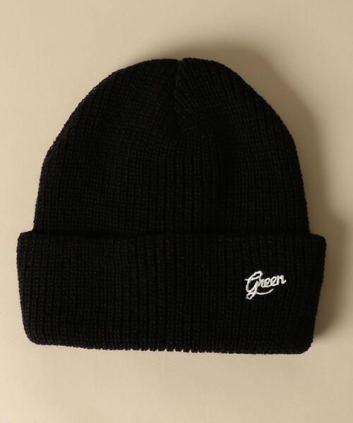 green label relaxing（グリーンレーベルリラクシング）の「GLR ソリッドワッチ（ニットキャップ/ビーニー・キッズ・ケリー/コバルトブルー/ネイビー/ピンク/ブラック/レッド/ホワイト・FREE）」の3枚目の写真