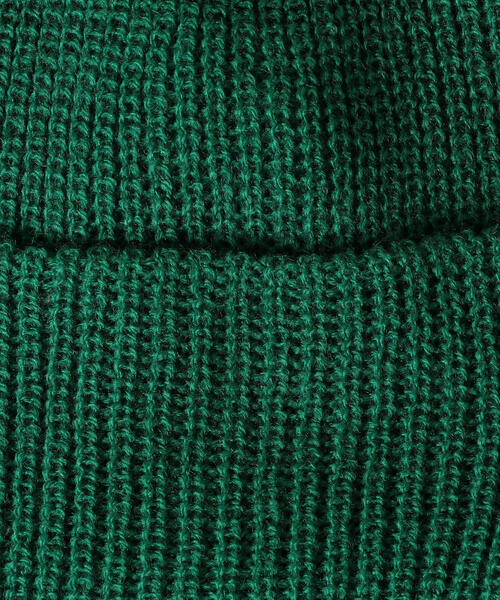 green label relaxing（グリーンレーベルリラクシング）の「GLR ソリッドワッチ（ニットキャップ/ビーニー・キッズ・ケリー/コバルトブルー/ネイビー/ピンク/ブラック/レッド/ホワイト・FREE）」の10枚目の写真