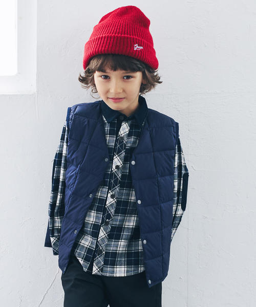 green label relaxing（グリーンレーベルリラクシング）の「GLR ソリッドワッチ（ニットキャップ/ビーニー・キッズ・ケリー/コバルトブルー/ネイビー/ピンク/ブラック/レッド/ホワイト・FREE）」の18枚目の写真