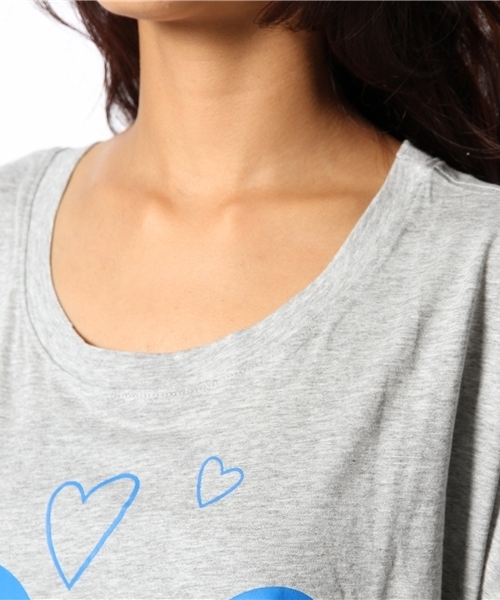 DANCE LB-03（ダンス エルビー・ゼロスリー）の「Mickey Tシャツ（Tシャツ/カットソー・レディース・ブラック系/グレー系2/ホワイト系・FREE）」の7枚目の写真