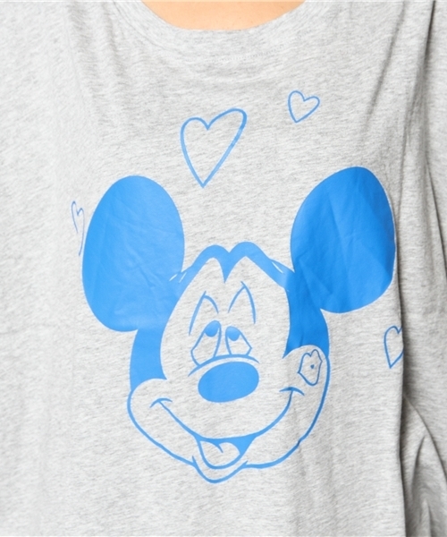 DANCE LB-03（ダンス エルビー・ゼロスリー）の「Mickey Tシャツ（Tシャツ/カットソー・レディース・ブラック系/グレー系2/ホワイト系・FREE）」の9枚目の写真