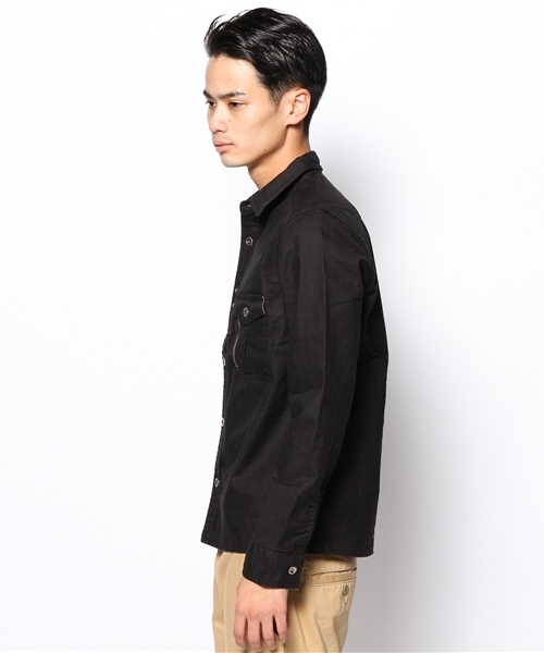 SHIPS JET BLUE(シップスジェットブルー)の「JB: BDUスキニーシャツ 13AW(シャツ/ブラウス・メンズ・ブラック/オレンジ/オリーブ・SMALL/MEDIUM/LARGE/X-LARGE)」の5枚目の写真