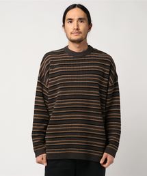 CLANE | BORDER KNIT TOPS(ニット/セーター)