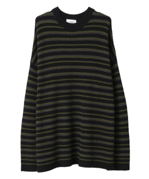 CLANE（クラネ）の「BORDER KNIT TOPS（ニット/セーター）」 - WEAR