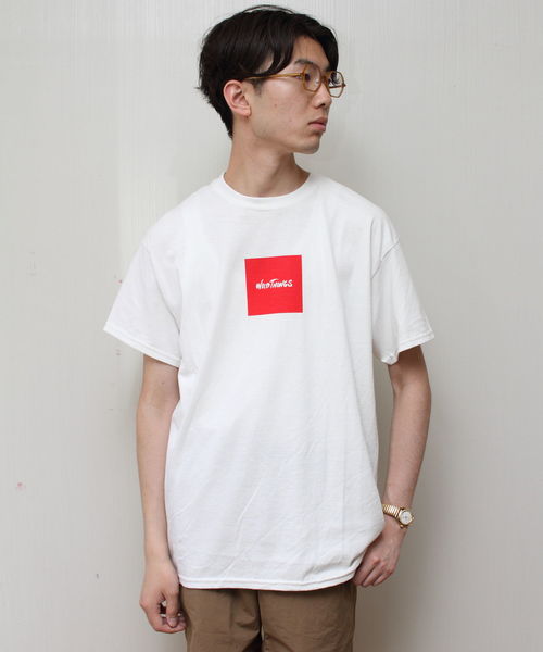 WILD THINGS（ワイルドシングス）の「WILDTHINGS / ワイルドシングス プリントTシャツ（Tシャツ/カットソー・メンズ・ホワイト/ブラック・M/L）」の11枚目の写真