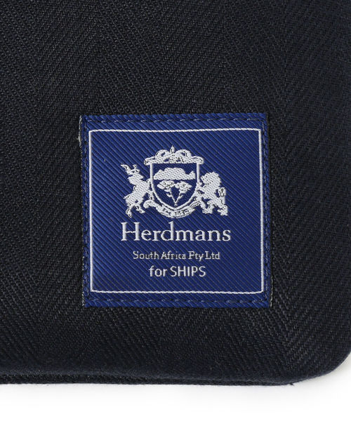 SHIPS（シップス）の「SC: Herdmans リネン ヘリンボーン クラッチバッグ（クラッチバッグ・メンズ・ベージュ/ブルー/ネイビー・ONE SIZE）」の9枚目の写真