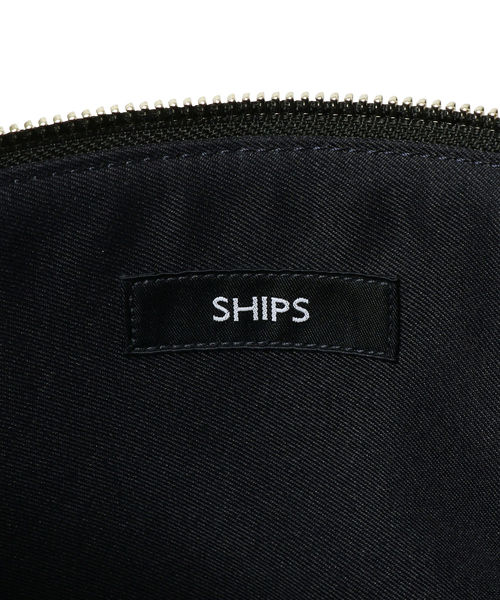 SHIPS（シップス）の「SC: Herdmans リネン ヘリンボーン クラッチバッグ（クラッチバッグ・メンズ・ベージュ/ブルー/ネイビー・ONE SIZE）」の7枚目の写真