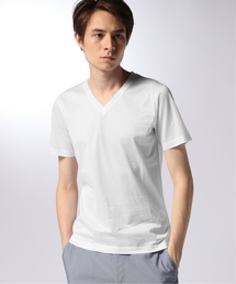 EDIFICE | CITA / チータ Vネック Tシャツ(Tシャツ/カットソー)