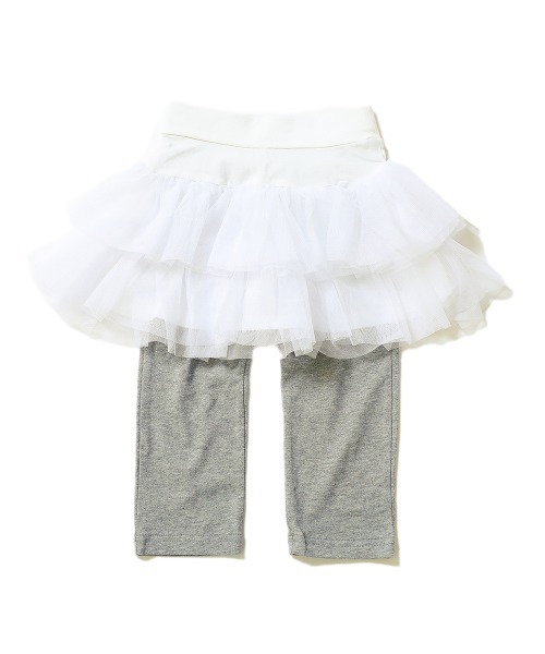 devirock(デビロック)の「6分丈2段チュチュスカッツ(スカート・キッズ・ブラック/ネイビー/ラベンダー/ライトパープル/スモークピンク・110cm/100cm/120cm/130cm/140cm/90cm/95cm/80cm)」の15枚目の写真