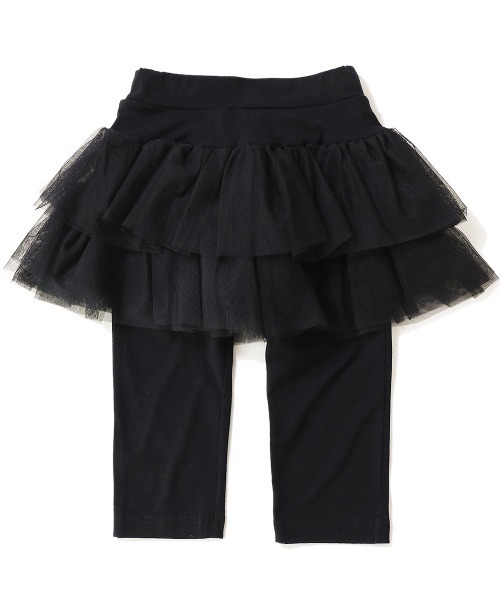 devirock(デビロック)の「6分丈2段チュチュスカッツ(スカート・キッズ・ブラック/ネイビー/ラベンダー/ライトパープル/スモークピンク・110cm/100cm/120cm/130cm/140cm/90cm/95cm/80cm)」の14枚目の写真