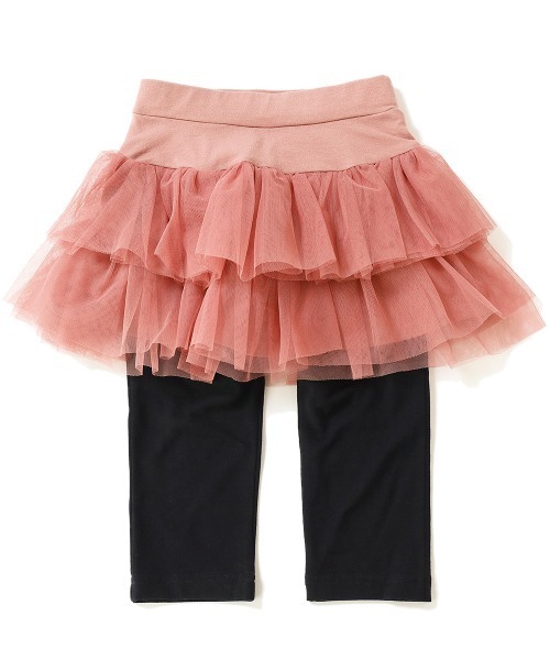 devirock(デビロック)の「6分丈2段チュチュスカッツ(スカート・キッズ・ブラック/ネイビー/ラベンダー/ライトパープル/スモークピンク・110cm/100cm/120cm/130cm/140cm/90cm/95cm/80cm)」の7枚目の写真