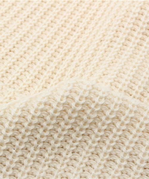 ROSE BUD（ローズバッド）の「(NY HAT)4511 COTTON CUFF CAP（ニットキャップ/ビーニー・レディース・ブラック/グレー/ナチュラル・ONE SIZE）」の4枚目の写真