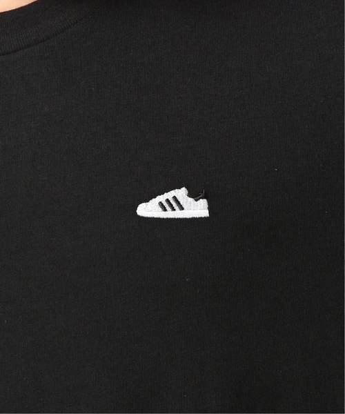 adidas(アディダス)の「adidas / アディダス MINI EMB TEE SUPERSTAR(Tシャツ/カットソー・メンズ・ブラック・SMALL/MEDIUM/LARGE)」の6枚目の写真