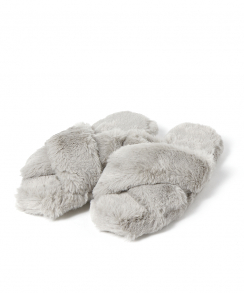 BAYFLOW（ベイフロー）の「BFファークロスルームスリッパ（ルームシューズ/スリッパ・レディース・グレー/カーキ・LARGE/MEDIUM）」の13枚目の写真