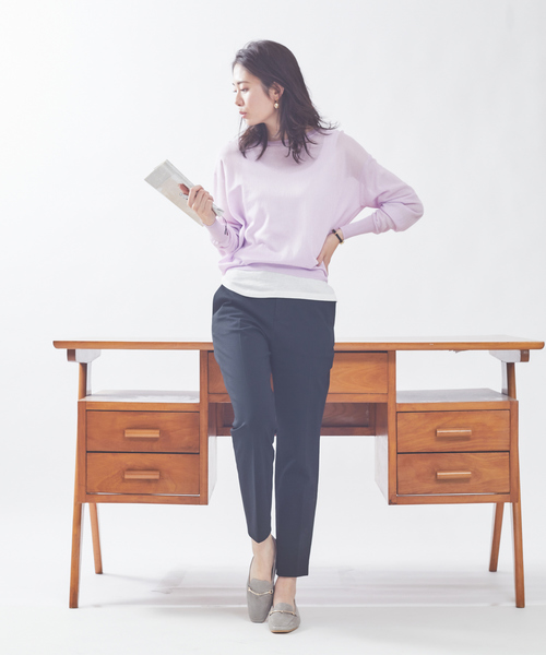 PICHE ABAHOUSE（ピシェ アバハウス）の「バブーシュ ビットモカ スクエアトゥ ローファー（ローファー・レディース・ブラック/グレー/ブラウン/マスタード・34/35/36/37/38/39/40）」の16枚目の写真