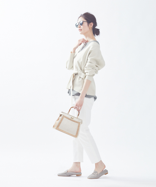 PICHE ABAHOUSE（ピシェ アバハウス）の「バブーシュ ビットモカ スクエアトゥ ローファー（ローファー・レディース・ブラック/グレー/ブラウン/マスタード・34/35/36/37/38/39/40）」の15枚目の写真