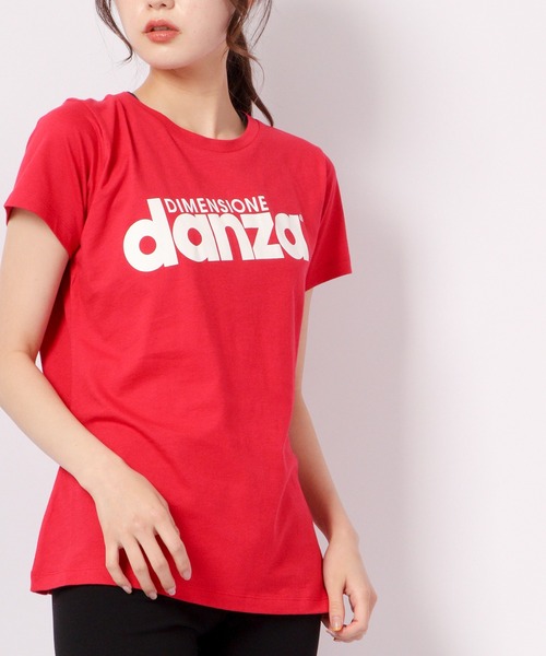 DIMENSIONE danza（ディメンシオーネ ダンツァ）の「フロントロゴTシャツ（Tシャツ/カットソー・レディース・ブラック/レッド/ホワイト・MEDIUM/SMALL）」の15枚目の写真