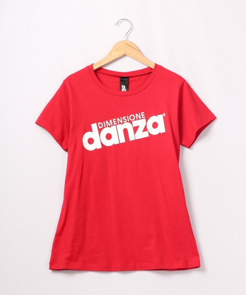 DIMENSIONE danza（ディメンシオーネ ダンツァ）の「フロントロゴTシャツ（Tシャツ/カットソー・レディース・ブラック/レッド/ホワイト・MEDIUM/SMALL）」の13枚目の写真