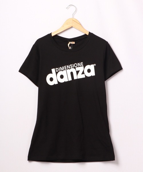 DIMENSIONE danza（ディメンシオーネ ダンツァ）の「フロントロゴTシャツ（Tシャツ/カットソー・レディース・ブラック/レッド/ホワイト・MEDIUM/SMALL）」の7枚目の写真